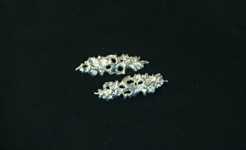 Momiji Sterling Silver Menuki Momiji Sterling Silver Menuki